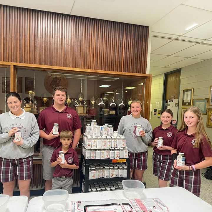 Change for Miles donation