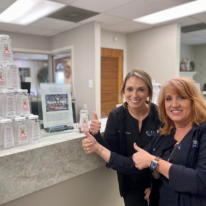 Change for Miles donation