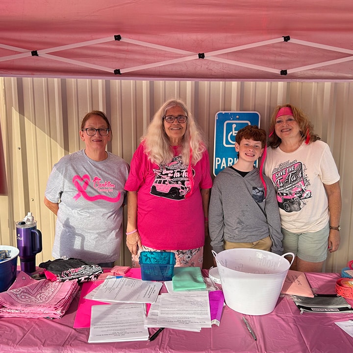 Givebacktober event booth