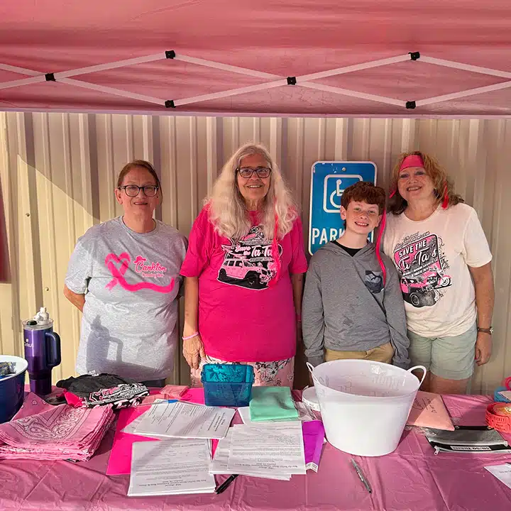 Givebacktober event booth