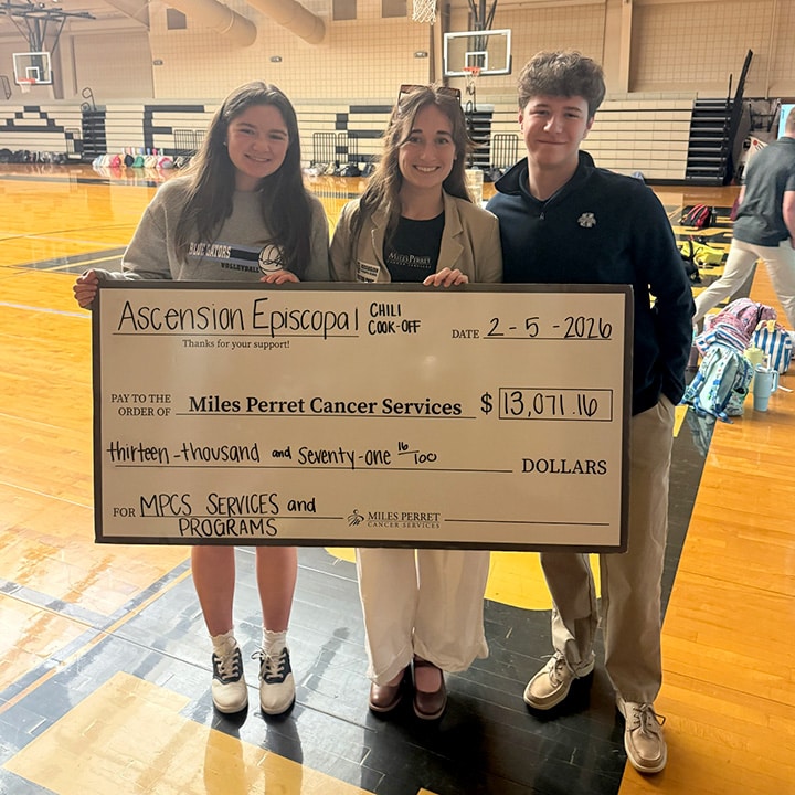 Change for Miles donation