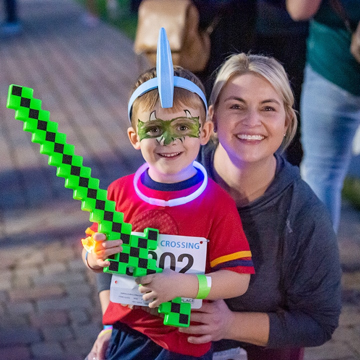 Camelia Crossing Gleaux Run participants
