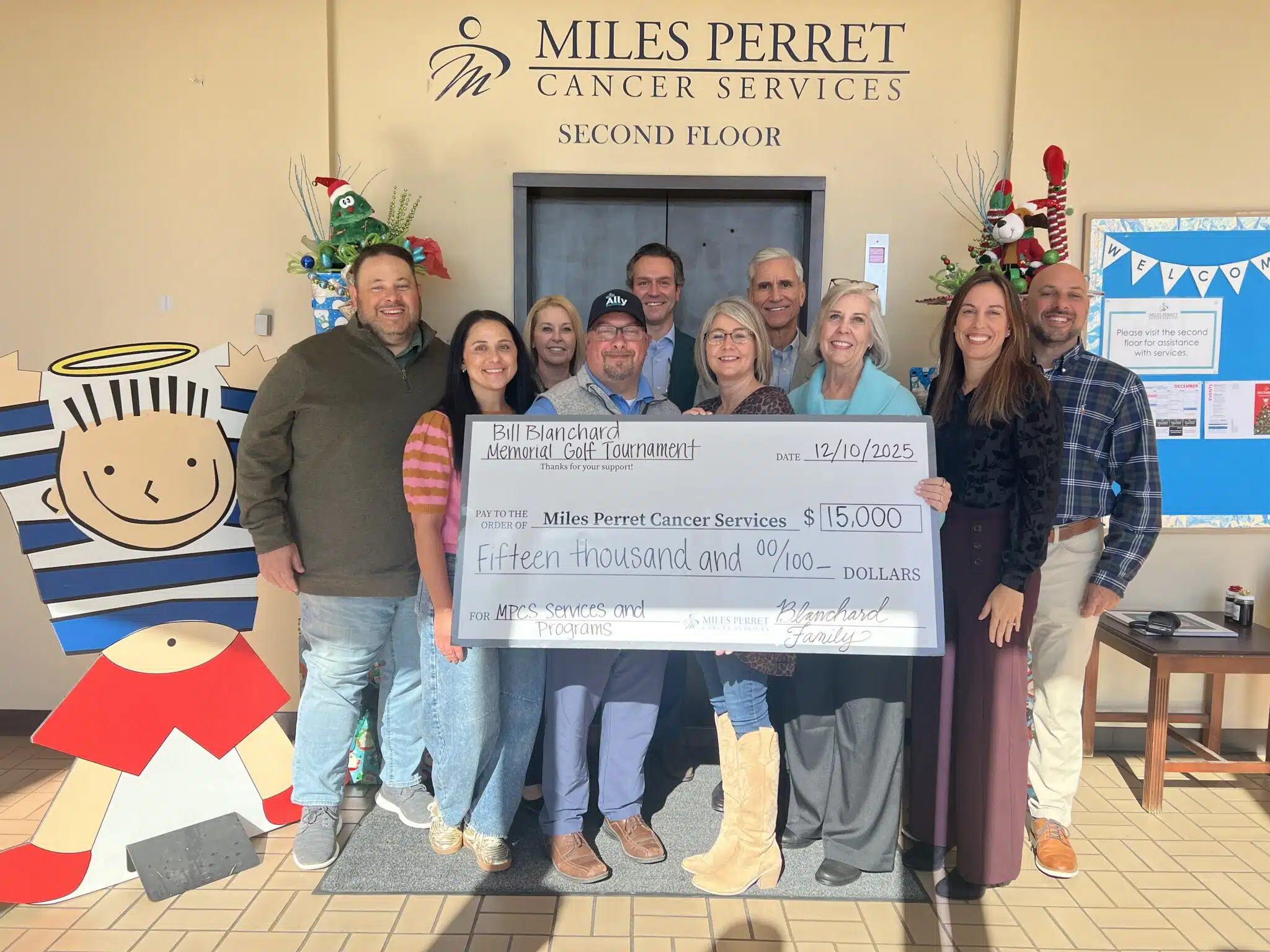 bill blanchard bill blanchard golf tournament donation